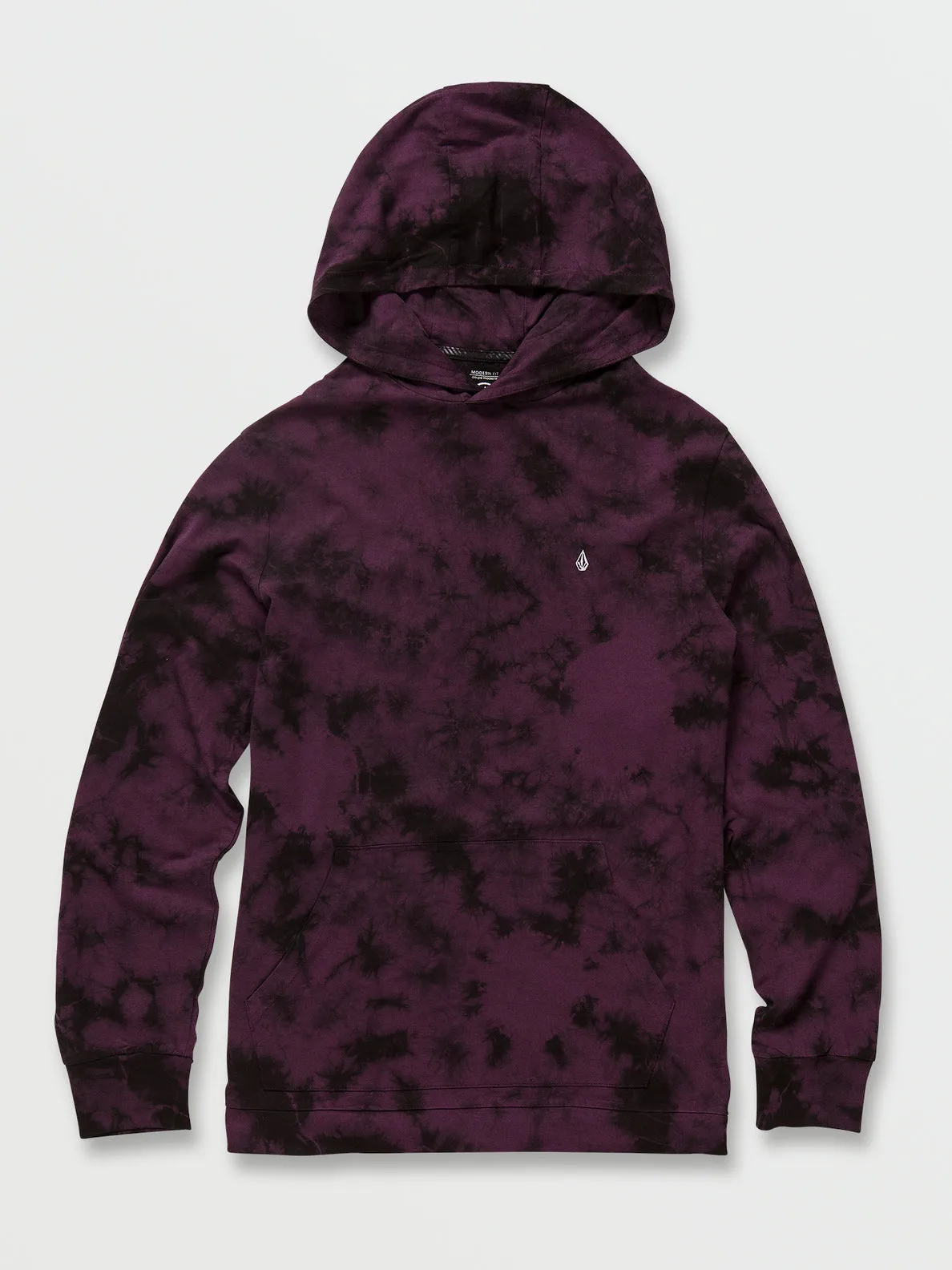 Volcom Stonedye Hooded Sweatshirt-Mulberry