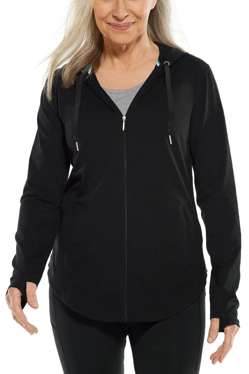 Women's LumaLeo Zip-Up Hoodie | Black