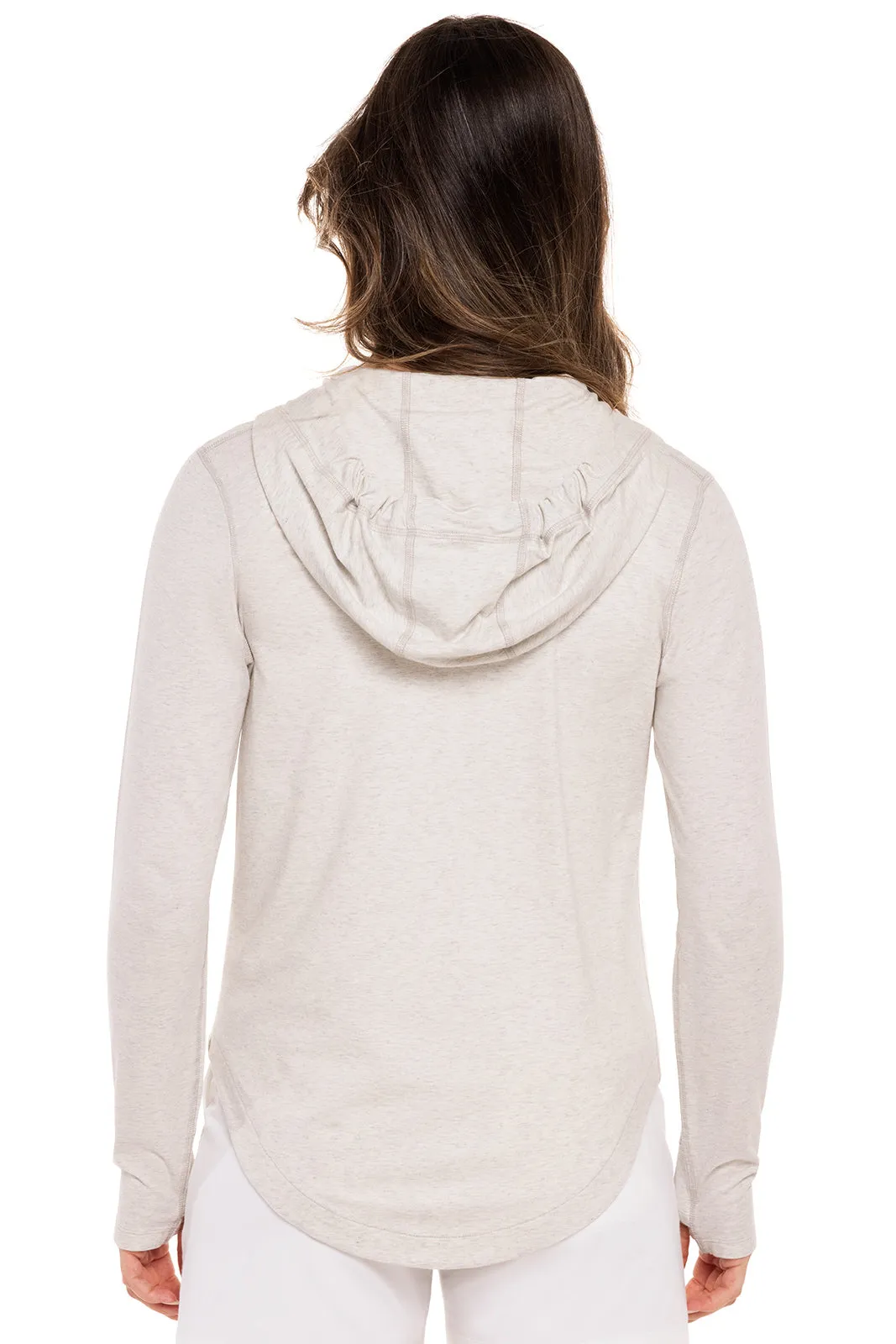 Women's LumaLeo Zip-Up Hoodie | Light Grey Heather