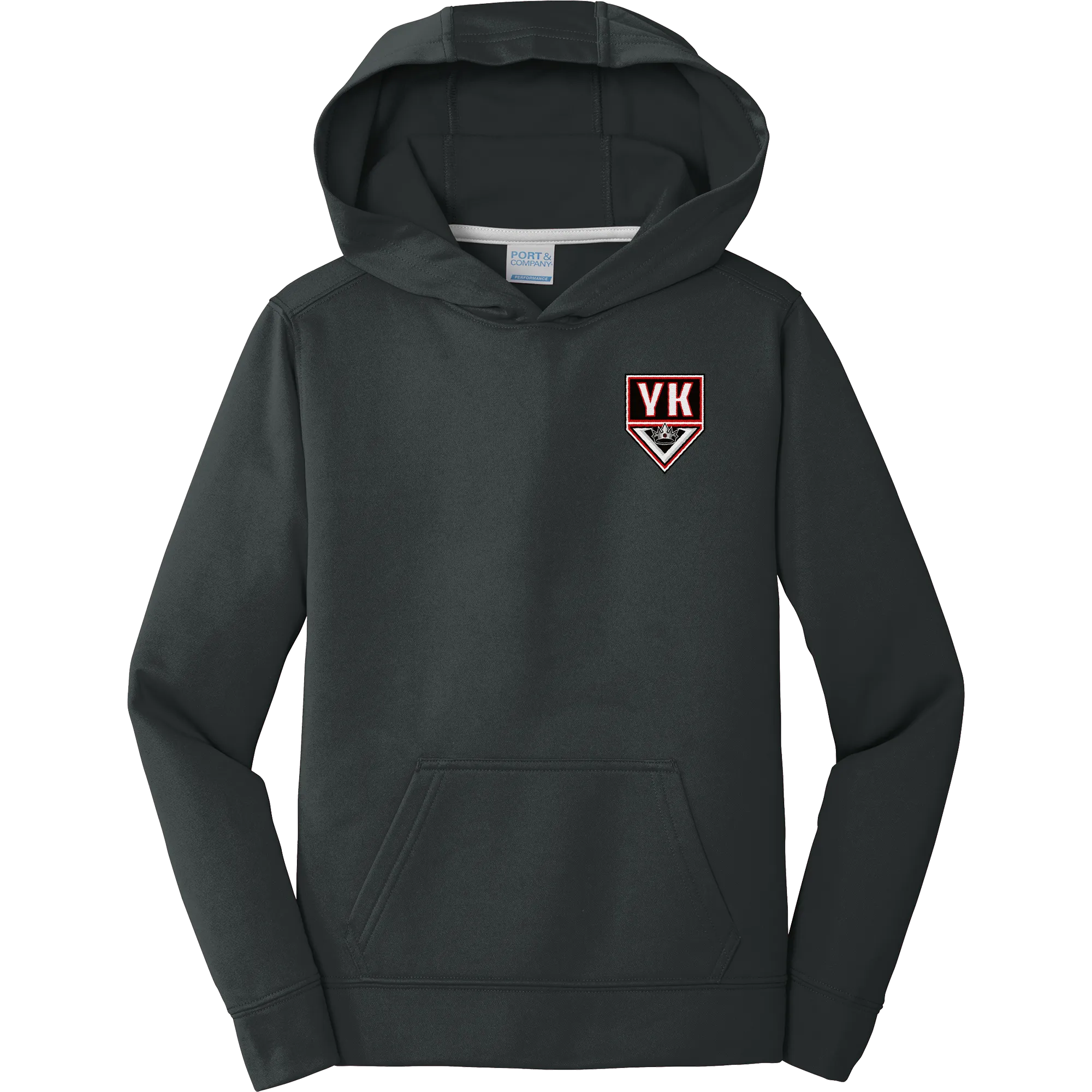 Young Kings Youth Performance Fleece Pullover Hooded Sweatshirt